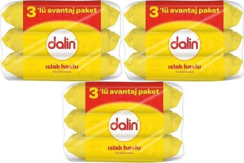 Islak Havlu Mendil Klasik 56 Yaprak 9 Lu Set (504 Yaprak)