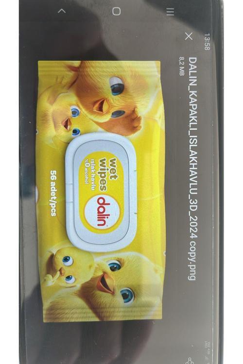 Islak Havlu Mendil Klasik 9 Lu Set (3Lü*3Pk) 504 Yaprak Kapaklı Yeni