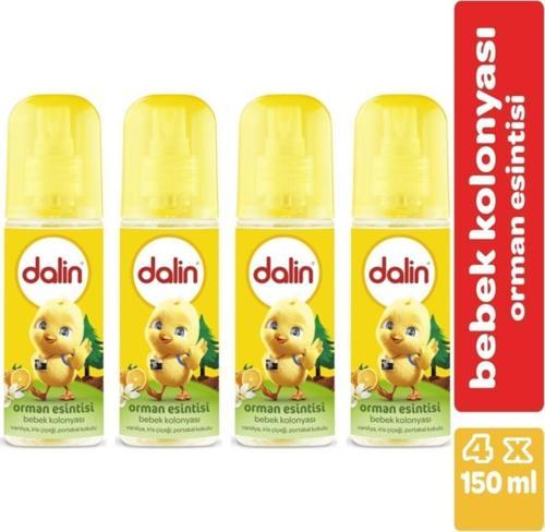 Bebek Kolonyası Orman Esintisi Sprey 150 Ml X4 Adet