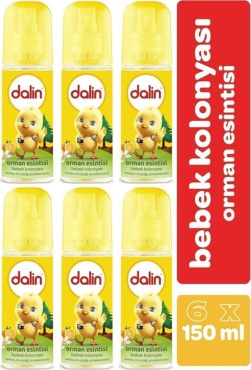 Bebek Kolonyası Orman Esintisi Sprey 150 Ml X6 Adet