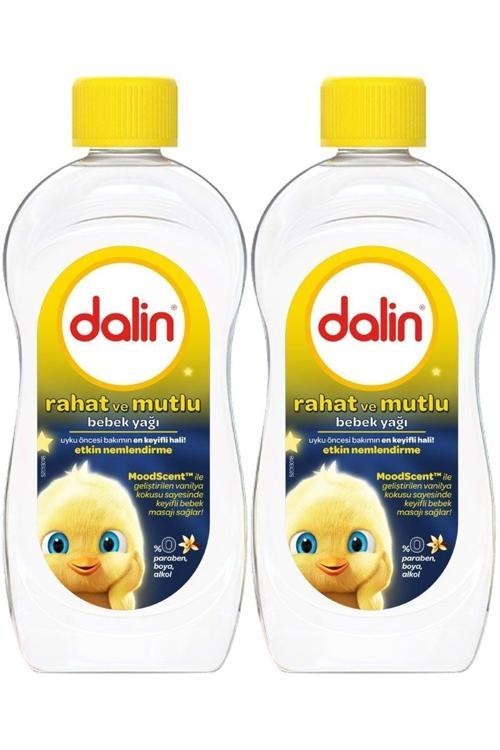 Bebek Yağı 300Ml Rahat Ve Mutlu Vanilya Kokulu Nemlendirici (2 Li Set)