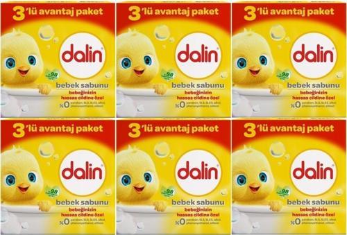Bebek Sabunu 100Gr (18 Li Set) Hassas Ciltler İçin Kutu (6Pk*3)