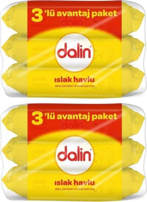 Klasik Islak Havlu 6'Lı Paket 336 Yaprak