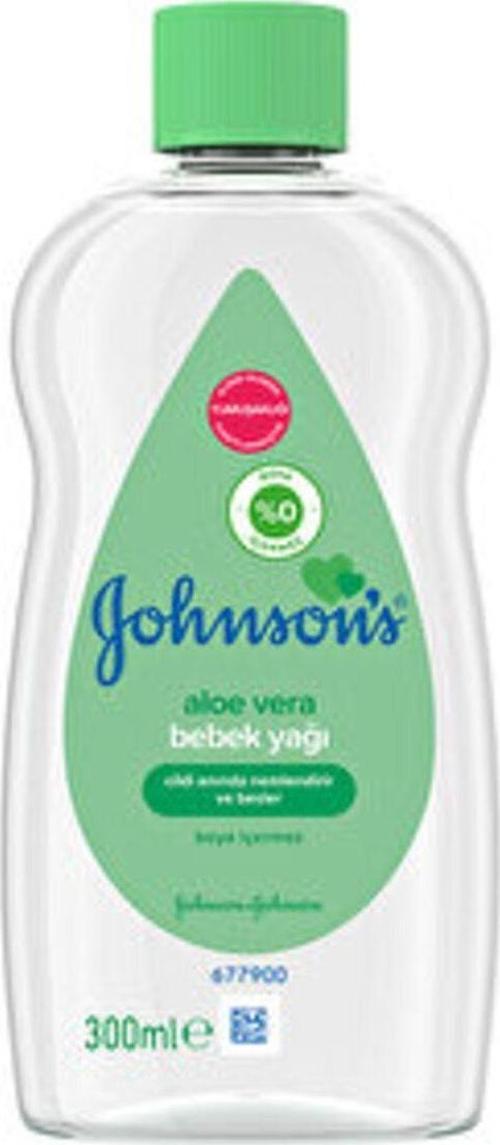 ( 1 Adet ) Aloe Vera'Lı Bebek Yağı 300 Ml
