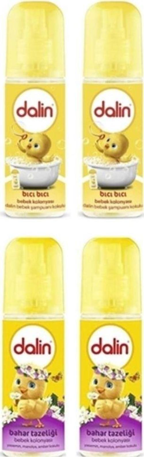 Bıcı Bıcı Kokusu Bebek Kolonyası 150 Ml 2 Adet + Bahar Tazeliği Bebek Kolonyası 150 Ml 2 Adet