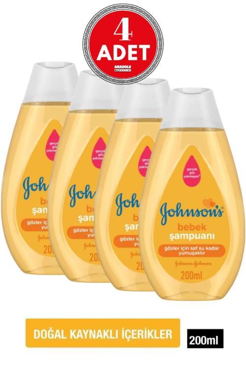 Baby 200 Ml Bebek Şampuanı 4 Adet