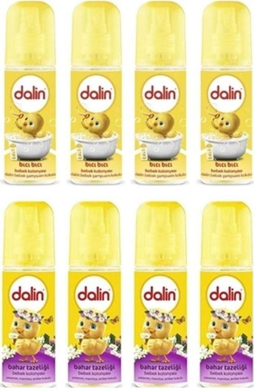 Bıcı Bıcı Kokusu Bebek Kolonyası 150 Ml 4 Adet + Bahar Tazeliği Bebek Kolonyası 150 Ml 4 Adet