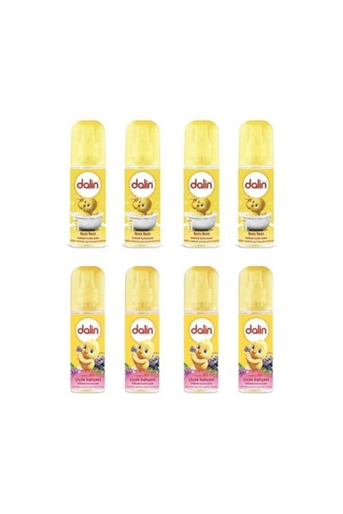 Bıcı Bıcı Kokusu Bebek Kolonyası 150 Ml 4 Adet + Çiçek Bahçesi Bebek Kolonyası 150 Ml 4 Adet