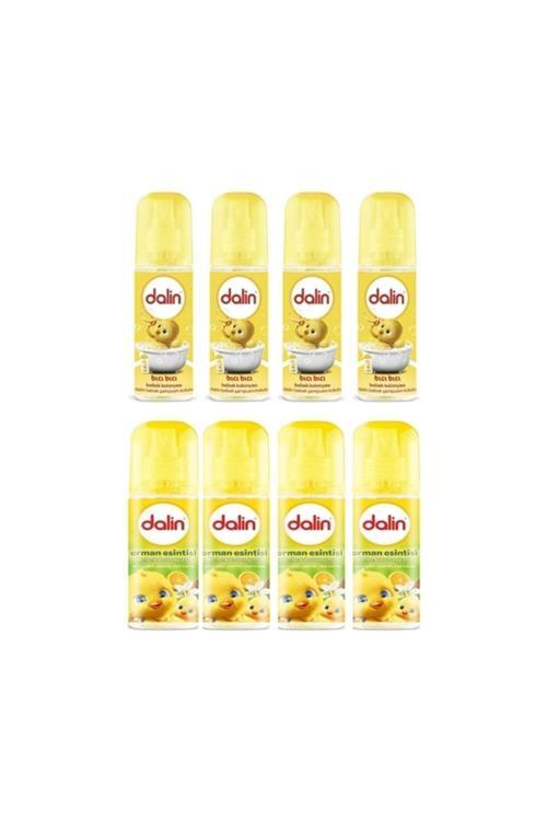 Bıcı Bıcı Kokusu Bebek Kolonyası 150 Ml 4 Adet + Orman Esintisi Bebek Kolonyası 150 Ml 4 Adet