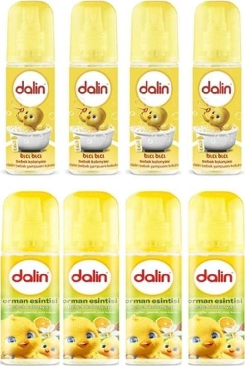 Bıcı Bıcı Kokusu Bebek Kolonyası 150 Ml 4 Adet + Orman Esintisi Bebek Kolonyası 150 Ml 4 Adet
