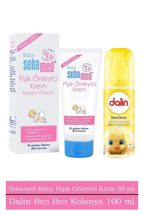 Bıcı Bıcı Kolonya 100 Ml Sebamed Baby Pişik Önleyici Krem 50 Ml