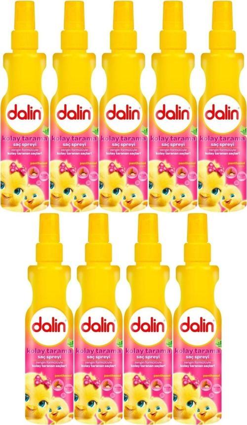 Kolay Saç Tarama Spreyi 200Ml Badem Özlü (9 Lu Set)