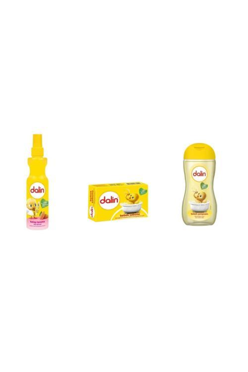 Kolay Tarama Saç Spreyi 200Ml , Bebek Sabunu 100Gr Ve Bebek Şampuanı Doğal 200Ml 3'Lü Set
