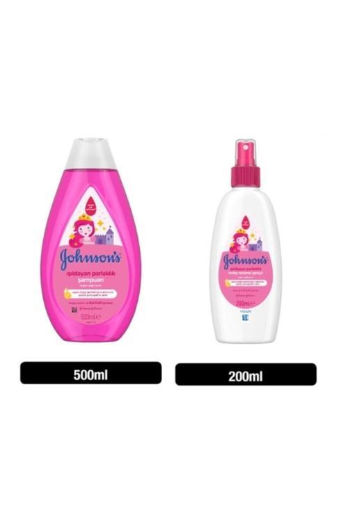 Baby Işıldayan Parlaklık Serisi Şampuan 500 Ml Kolay Tarama Spreyi 200 Ml