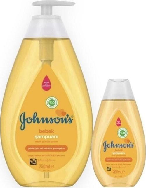 Baby Johnsons Baby Bebek Şampuanı Klasik 750Ml+200 (2 Li Set)