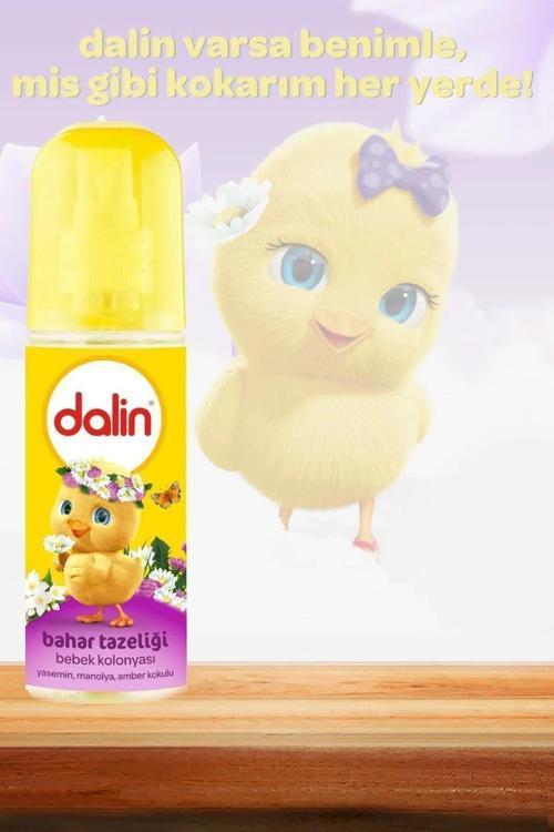 X 4 Adet Bahar Tazeliği Kolonya 150 Ml