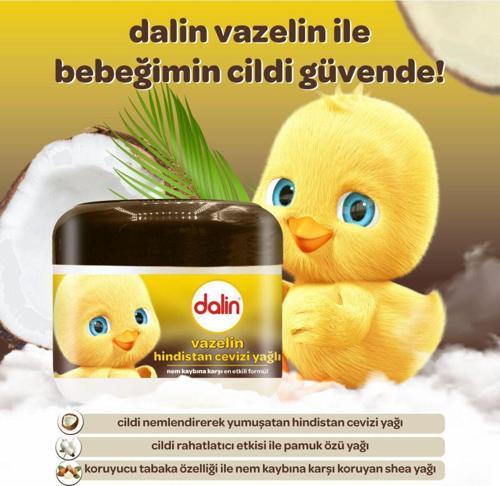 X 6 Adet Vazelin - Hindistan Cevizi Yağlı 100 Ml