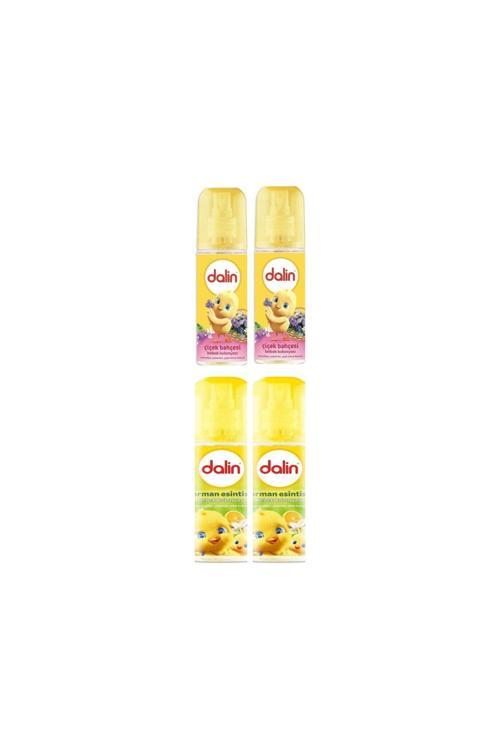 Çiçek Bahçesi Bebek Kolonyası 150 Ml 2 Adet + Orman Esintisi Bebek Kolonyası 150 Ml 2 Adet