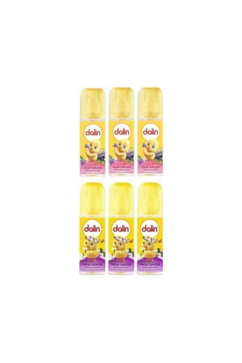 Çiçek Bahçesi Bebek Kolonyası 150 Ml 3 Adet + Bahar Tazeliği Bebek Kolonyası 150 Ml 3 Adet
