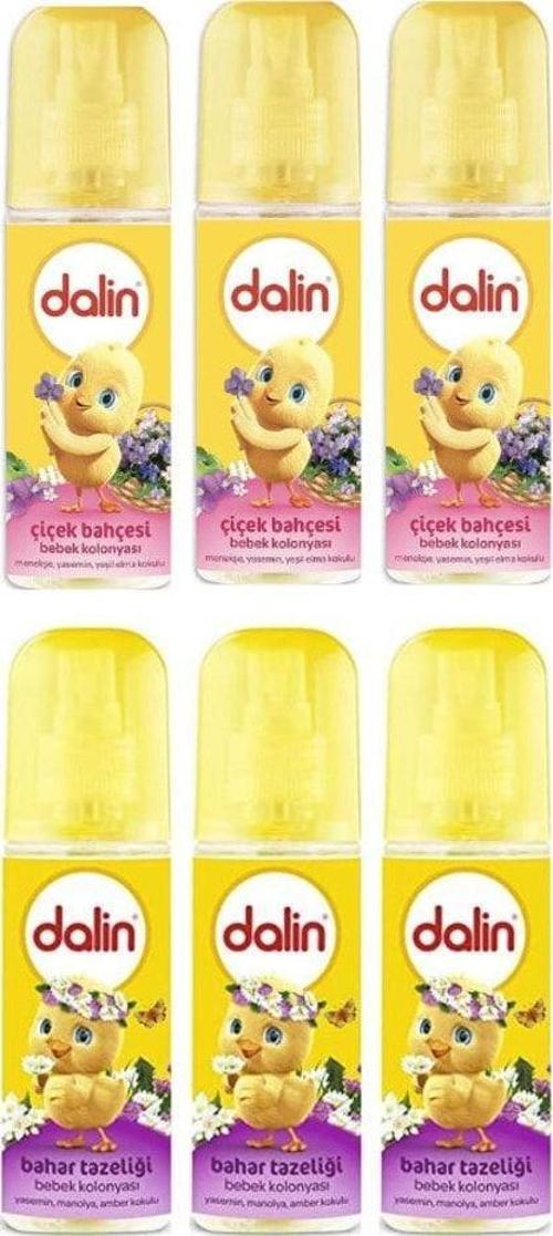 Çiçek Bahçesi Bebek Kolonyası 150 Ml 3 Adet + Bahar Tazeliği Bebek Kolonyası 150 Ml 3 Adet