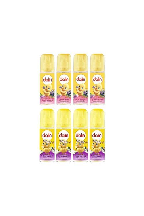Çiçek Bahçesi Bebek Kolonyası 150 Ml 4 Adet + Bahar Tazeliği Bebek Kolonyası 150 Ml 4 Adet