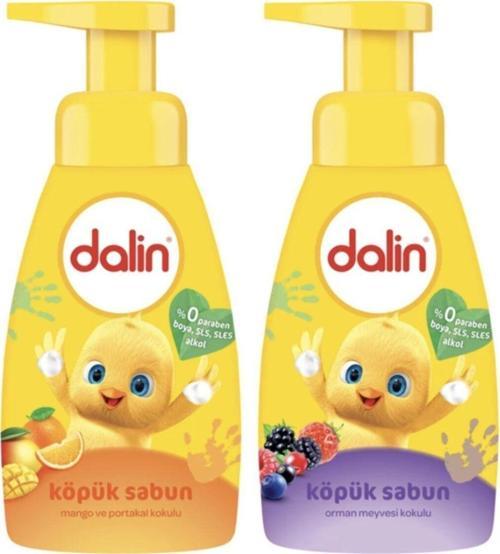 Köpük El Sabunu Orman Meyveli 200 Ml Ve Mango Ve Portakal Kokulu Köpük Sabun 200 Ml