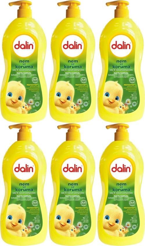 Bebek Saç & Vücut Şampuanı 700Ml Nem Ve Koruma Avakado Özlü (Pompalı) (6 Lı Set)