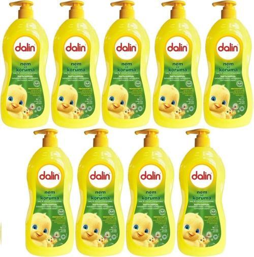 Bebek Saç & Vücut Şampuanı 700Ml Nem Ve Koruma Avakado Özlü (Pompalı) (9 Lu Set)