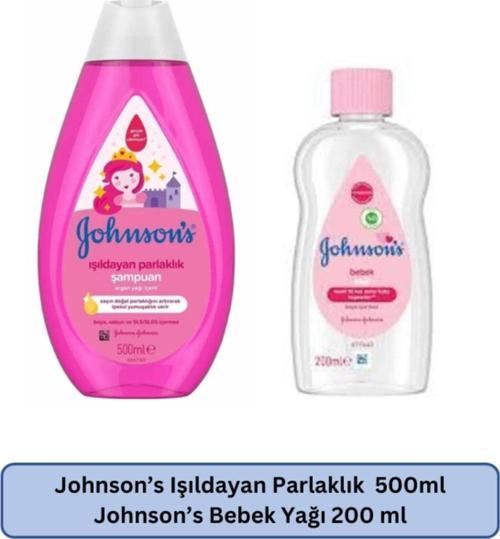 Işıldayan Parlaklık Bebek Şampuanı 500 Ml + Johnsons Baby Bebek Yağı 200 Ml