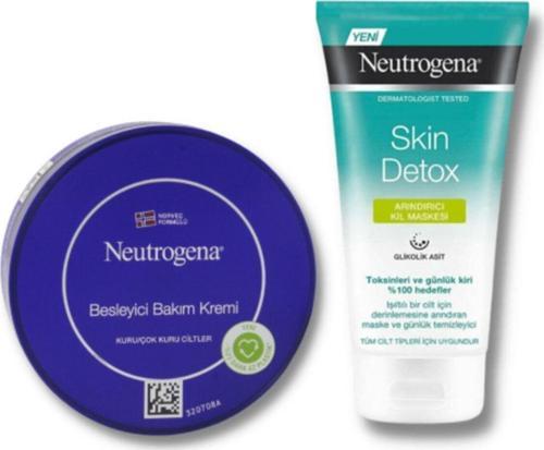 Norveç Formülü Besleyici Bakım Kremi 200 Ml + Skin Detox Arındırıcı Kil Maskesi 150 Ml