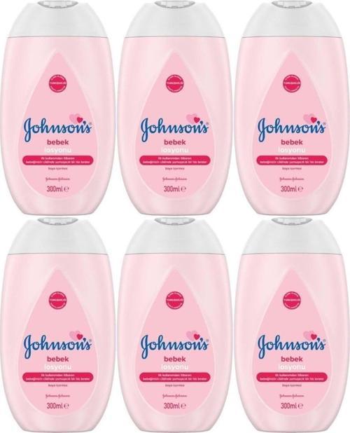 Johnsons Baby Bebek Losyon 300Ml (6 Lı Set)
