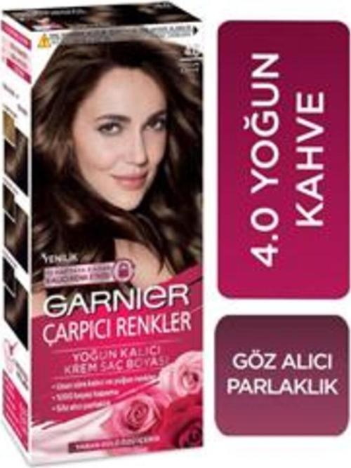 Çarpıcı Renkler Saç Boyası 4-0 Yoğun Kahve ( 1 Adet )