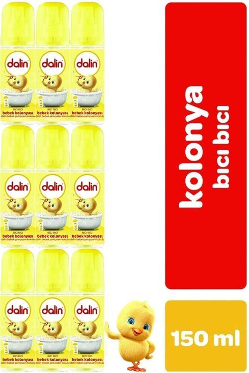 Bebek Kolonyası 150Ml (Bıcı Bıcı Kokusu) Klasik 9 Lu Set