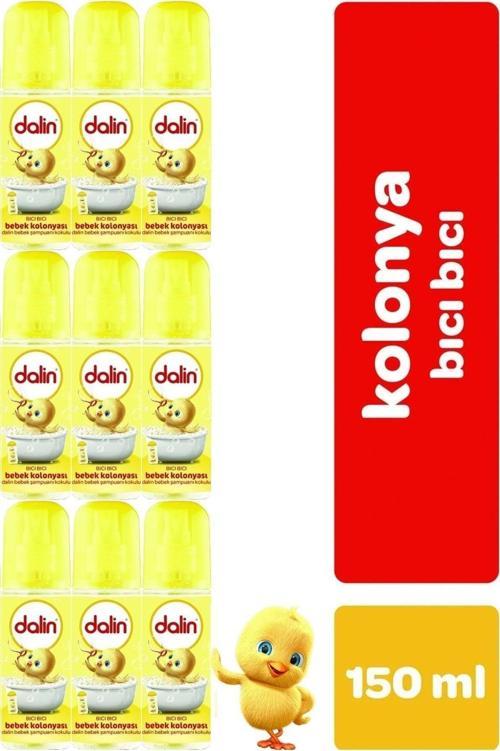 Bebek Kolonyası 150Ml (Bıcı Bıcı Kokusu) Klasik 9 Lu Set