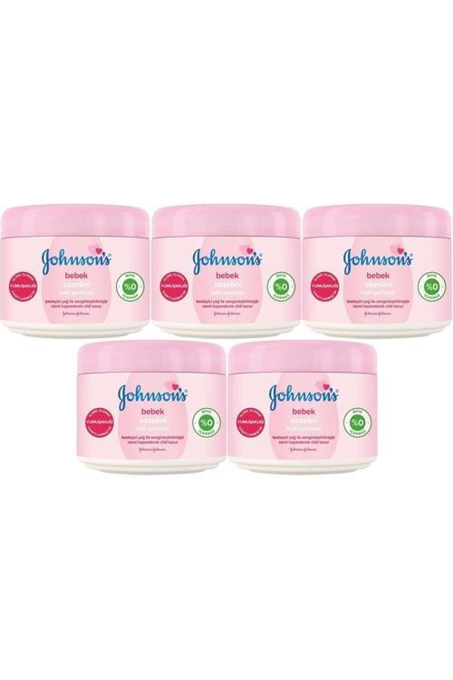 Johnsons Baby Bebek Vazelini Hafif Parfümlü 100Ml (5 Li Set)