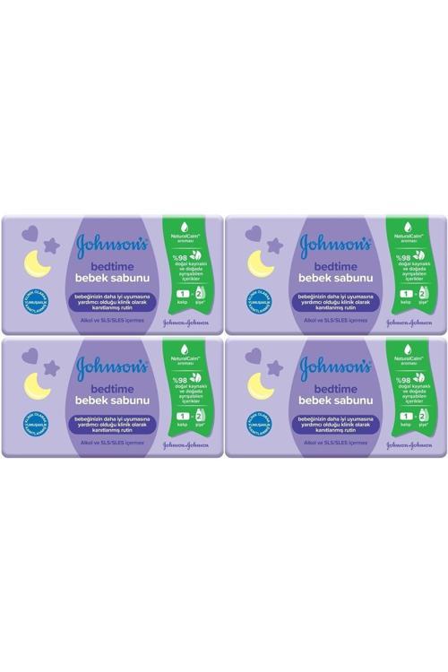 Johnsons Baby Bedtime Natural Bebek Sabunu 90Gr (4 Lü Set)