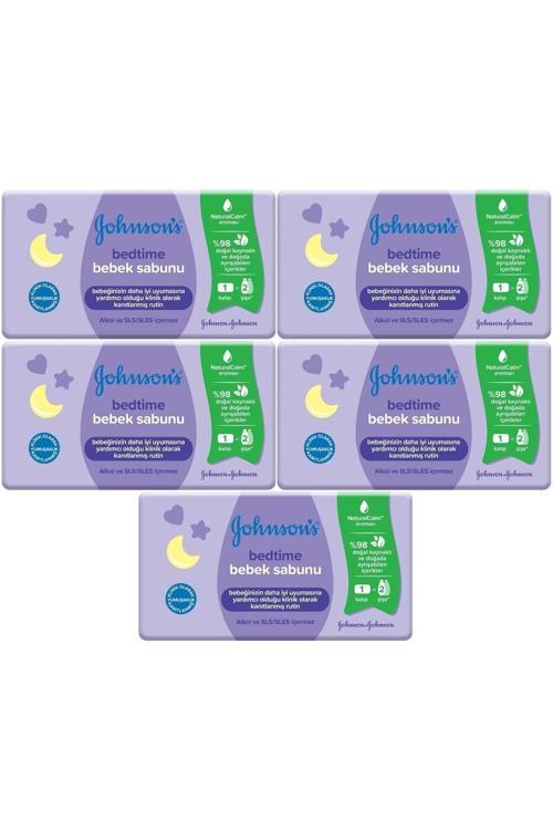 Johnsons Baby Bedtime Natural Bebek Sabunu 90Gr (5 Li Set)