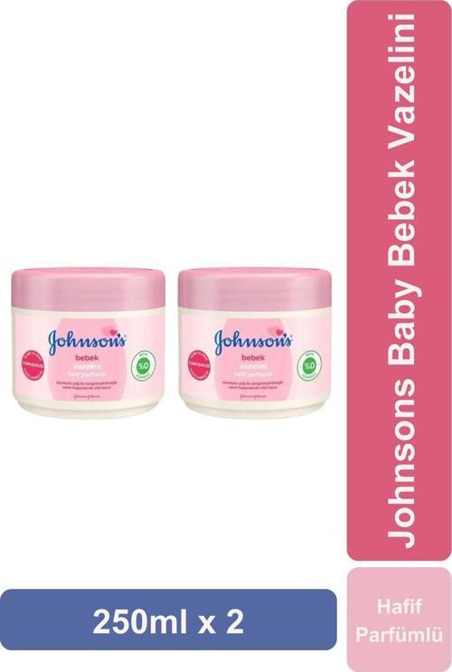 Johnsons Baby Hafif Parfümlü Bebek Vazelini 250 Ml 2 Adet
