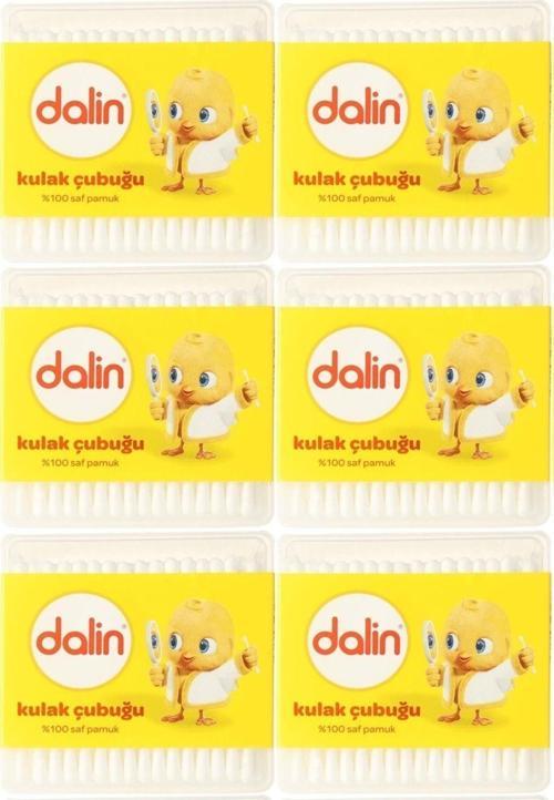 Kulak Çubuğu 100 Adet (6 Lı Set)