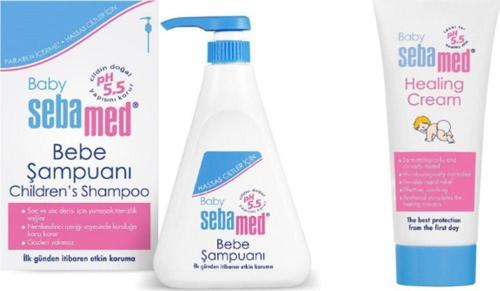 Bebe Şampuanı 500 Ml- Bebe Bez Bölgesi Bakım Kremi 50 Ml
