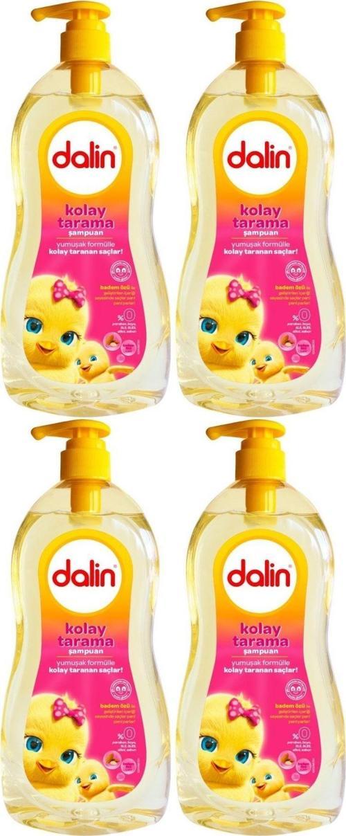 Bebek Şampuanı 700Ml Kolay Tarama Badem Özlü Pompalı (4 Lü Set)