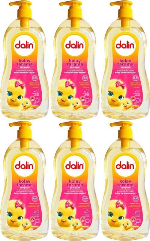 Bebek Şampuanı 700Ml Kolay Tarama Badem Özlü Pompalı (6 Lı Set)