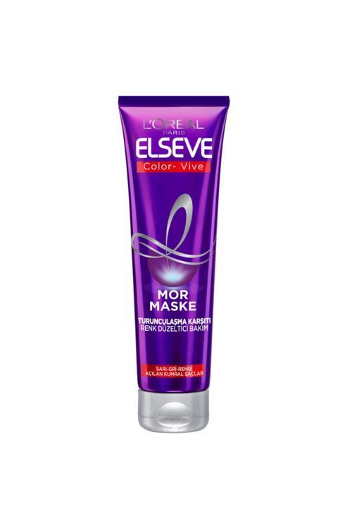Loreal Paris Elseve Turunculaşma Karşıtı Besleyici Mor Maske 150 Ml Dkürün1380
