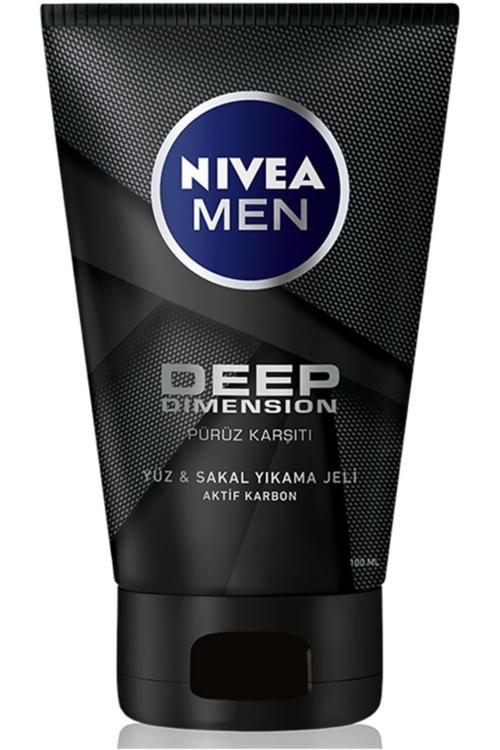 Men Deep Dimension Yüz Ve Sakal Temizleme Jeli 100**Ml.,