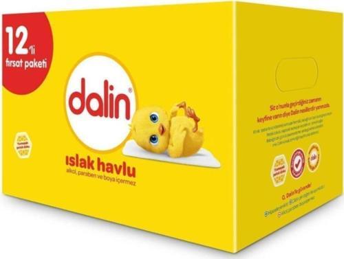 Islak Havlu 12 Adet 672 Yaprak