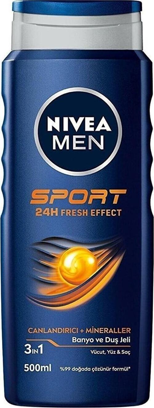 Men Sport  Erkekler Için Saç Ve Vücut Şampuanı 500Ml X 2 Adet