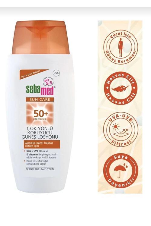 Sebamed Güneş Losyonu Çok Yönlü Koruyucu 50 Faktör 150 Ml