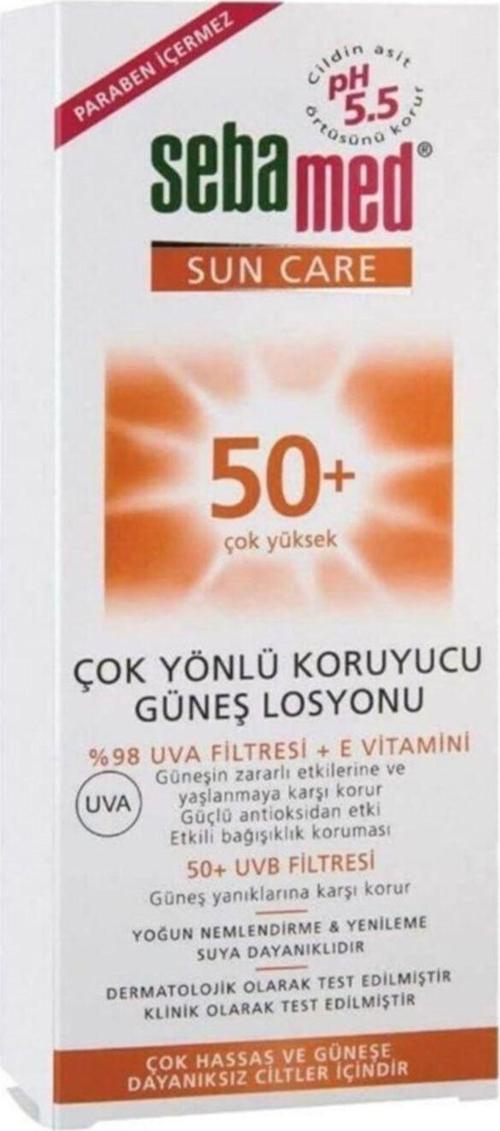 Spf 50 Çok Yönlü Koruyucu Güneş Kremi 150Ml