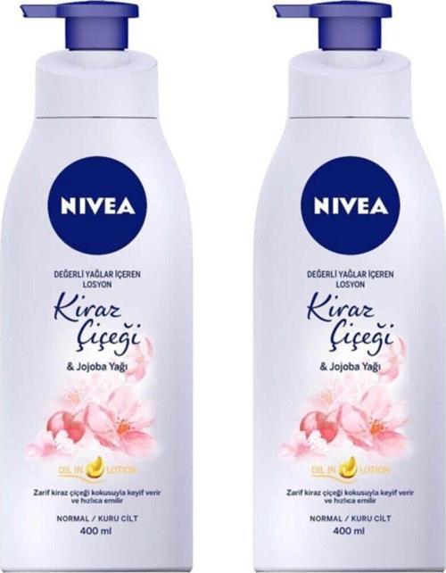 Nbody Pump Kıraz Çiçeği&Jojoba Yağı Losyon 400 Ml X 2 Adet