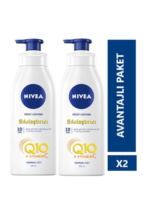 Nıvea Q10 Sıkılaştırıcı Vücut Losyonu 400 Ml 2 Adet